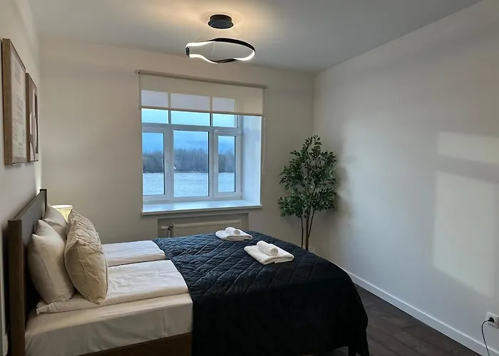 Panoramic River View I Spacious Modern 2br * Рига